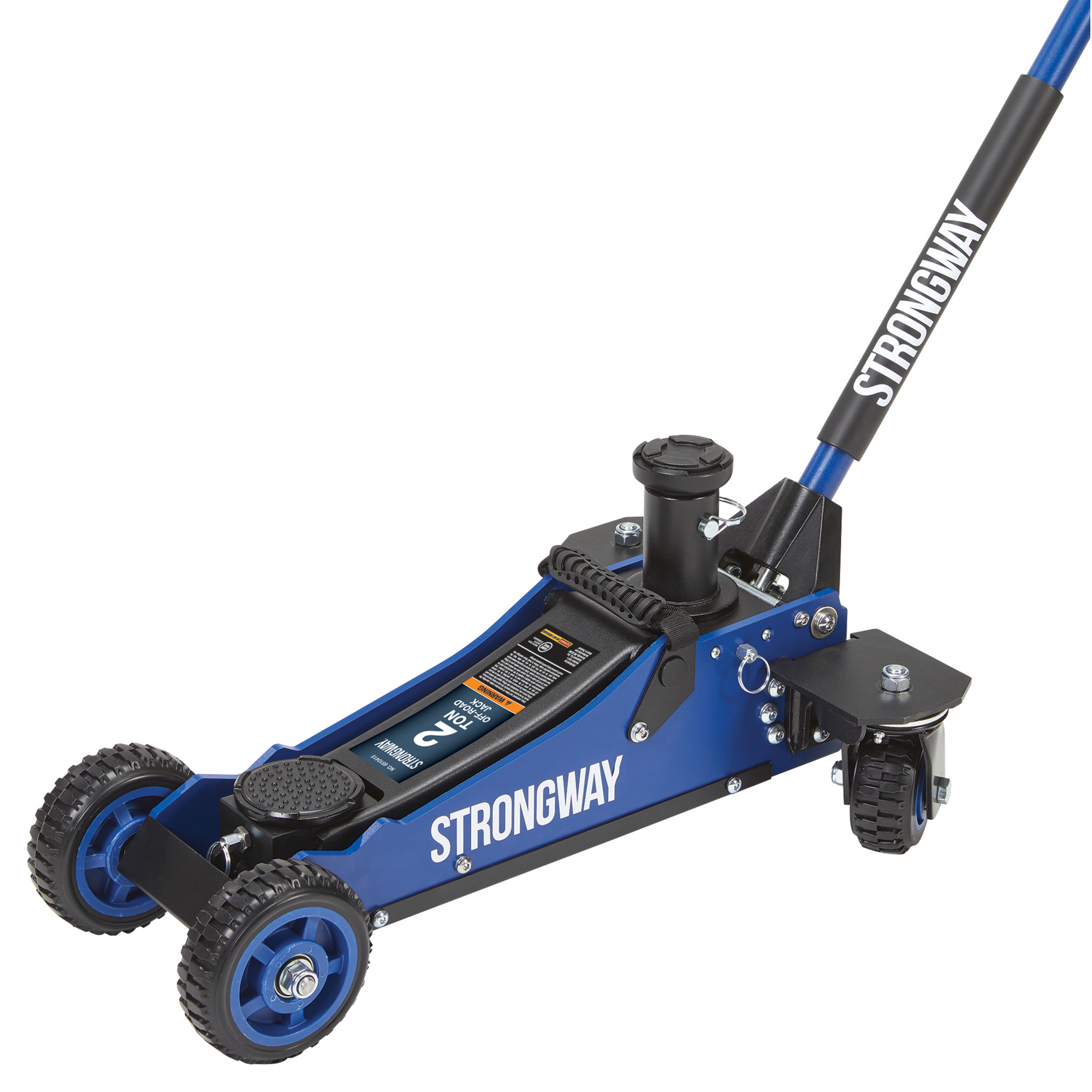 Strongway Off-Road Jack, 2-Ton Capacity, 4-3/4in.–18-1/2in. Lift Range, Hydraulic